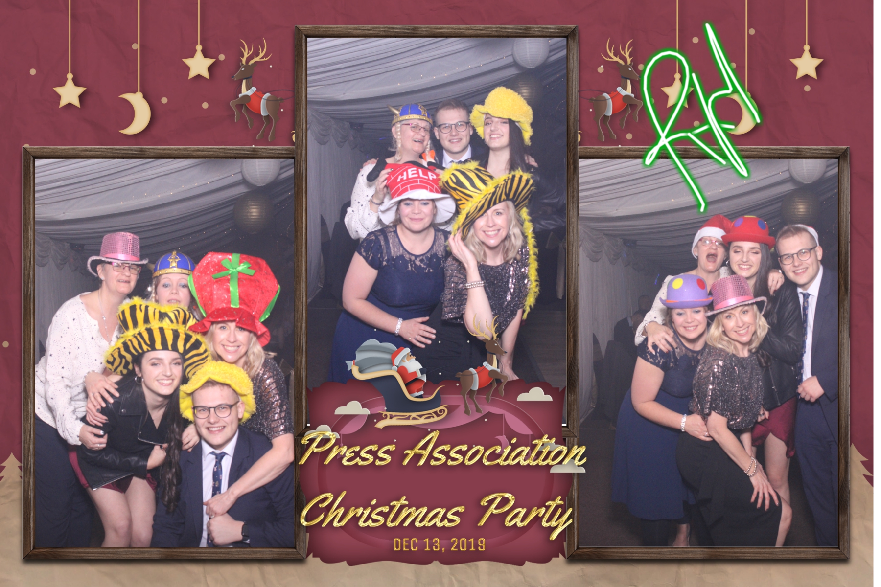 Press Association Christmas Party | View more photos from the event at gallery.blissbooth.co.uk/u/BlissBooth/Press-Association-Christmas-Party